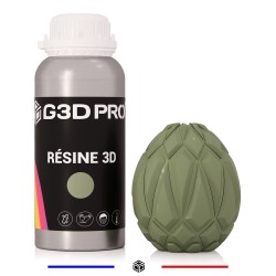Résine 3D G3D PRO® Standard Vert Militaire 500g