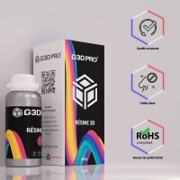 Résine 3D G3D PRO® Standard Clear 500g