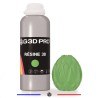 Résine 3D G3D PRO® Standard Translucide Vert 1kg