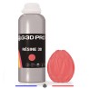 3975 - Résine 3D Standard G3D PRO® 1kg Translucide Rouge 1kg