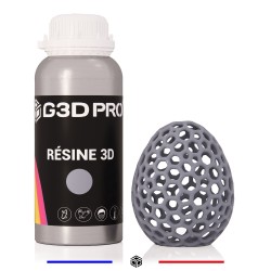 Résine 3D Lavable à l'eau G3D PRO® 500g Gris