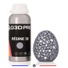 Résine 3D Lavable à l'eau G3D PRO® 500g Gris