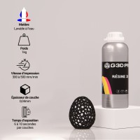 Résine 3D Lavable à l'eau