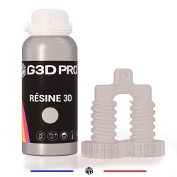 Résine 3D Engineering Tough G3D PRO® 500g Transparent