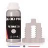 3992 - Résine 3D Engineering Tough G3D PRO® 500g Transparent