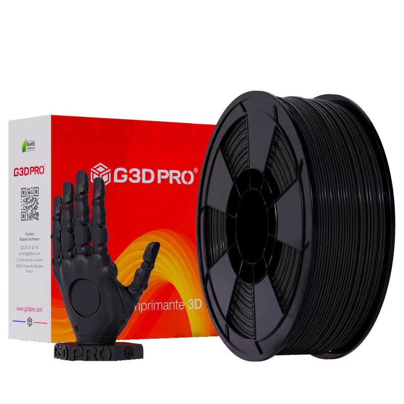 Fil 3D ABS 1 Kg 2.85 mm Noir
