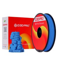 Filament 3D PLA Fluorescent 500g 1.75 mm Bleu