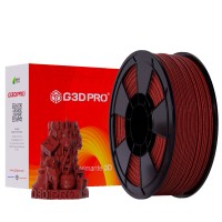 Fil 3D PLA Métallisé G3D PRO® 1.75mm 1 kg Rouge