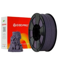 Fil 3D PLA Métallisé G3D PRO® 1.75mm 1 kg Lavande