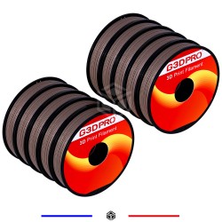 PACK 10 Bobines PLA Métallisé Cuivre G3D PRO 1.75MM - Fin de Série