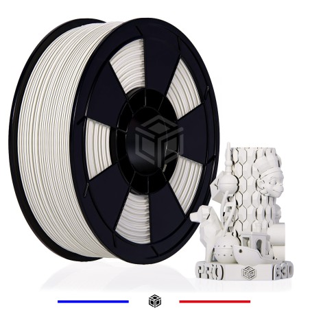 Fil 3D PLA 1 Kg 1.75 mm Blanc