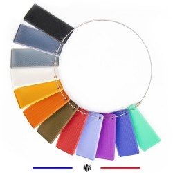 Echantillons PLA G3D PRO® : 12 couleurs PLA Silk Glossy