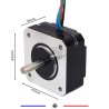 dimension Moteur 17HS08-1004S NEMA 17 de 8mm