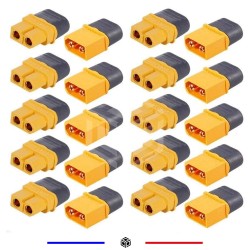 10 paires Connecteurs XT60H mâle XT60F femelle pour imprimante 3D