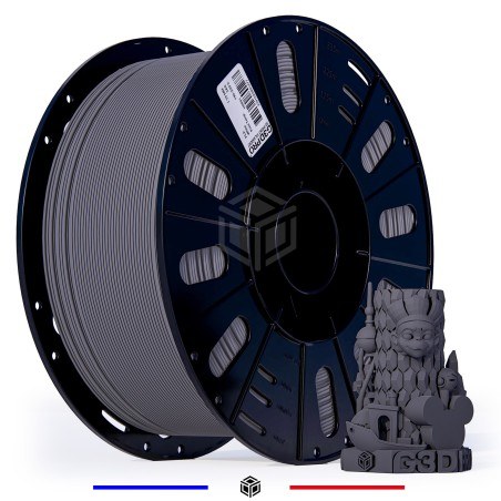 Fil 3D PETG-CF Carbone G3D PRO® 1.75 mm 3KG Noir