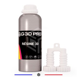 G3D PRO® - Résine Engineering tough - Blanc - 1kg - Grossiste 3D