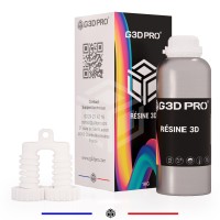 G3D PRO® - Résine Engineering tough - Blanc - 1kg - Grossiste 3D