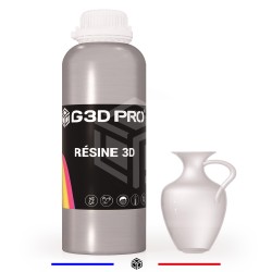 Résine 3D Crystal G3D PRO® 1kg Transparente