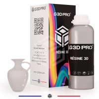 Résine 3D Crystal G3D PRO® 1kg Transparente