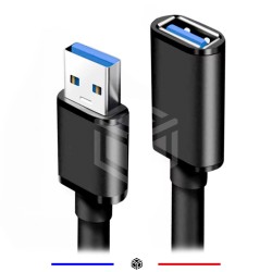Câble rallonge USB 3.0 – Transfert rapide et durable
