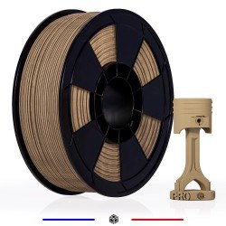 Filament 3D PETG G3D PRO® 1 Kg 1.75 mm Bois