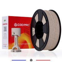 Filament 3D PETG G3D PRO® 1 Kg 1.75 mm Stone Pierre