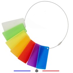 Nuancier PLA Translucide G3D PRO® : 6 couleurs avec aspect transparent