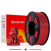 Filament 3D Silk Glossy 1 Kg Rouge 1.75 mm