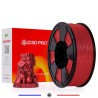 Filament 3D Silk Glossy 1 Kg Rouge 1.75 mm