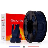 PLA-CF Fibre de carbone Bleu Navy 1.75 mm - G3D PRO® | Grossiste 3D