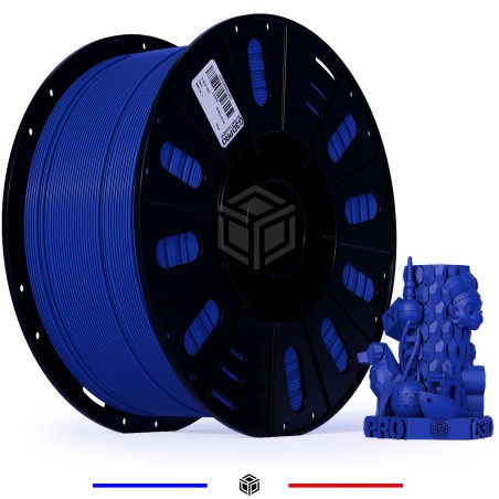 Fil 3D PLA 3 Kg 1.75 mm Bleu