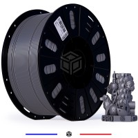 Fil 3D PLA 3 Kg 1.75 mm Argent