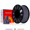 Fil 3D PLA 3 Kg 1.75 mm Argent