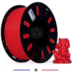 Fil 3D PLA 3 Kg 1.75 mm Rouge