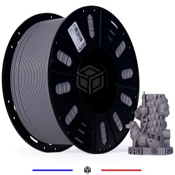 Fil 3D PLA 3 Kg 1.75 mm Gris