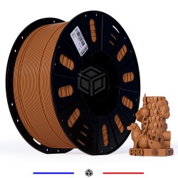 Fil 3D PLA 3 Kg 1.75 mm Marron