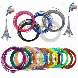 PACK 15 X 5 M RECHARGE STYLO 3D PLA 1.75 MM