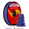 1353 - Filament 3D Silk Glossy 500g Bleu 1.75 mm