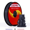 1357 - Filament 3D Silk Glossy 500g Argent Noir 1.75 mm