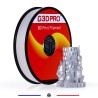 1361 - Filament 3D Silk Glossy 500g Blanc 1.75 mm