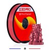 1363 - Filament 3D Silk Glossy 500g Rouge 1.75 mm