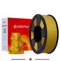 Filament 3D PLA Translucide 1 Kg Jaune 1.75mm