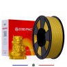 Filament 3D PLA Translucide 1 Kg Jaune 1.75mm