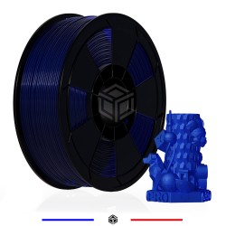 Filament 3D PLA Translucide 1 Kg Bleu 1.75mm