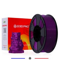 Filament 3D PLA Translucide 1 Kg Violet 1.75mm