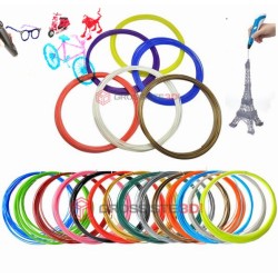 PACK 25 X 5 M RECHARGE STYLO 3D PLA 1.75 MM