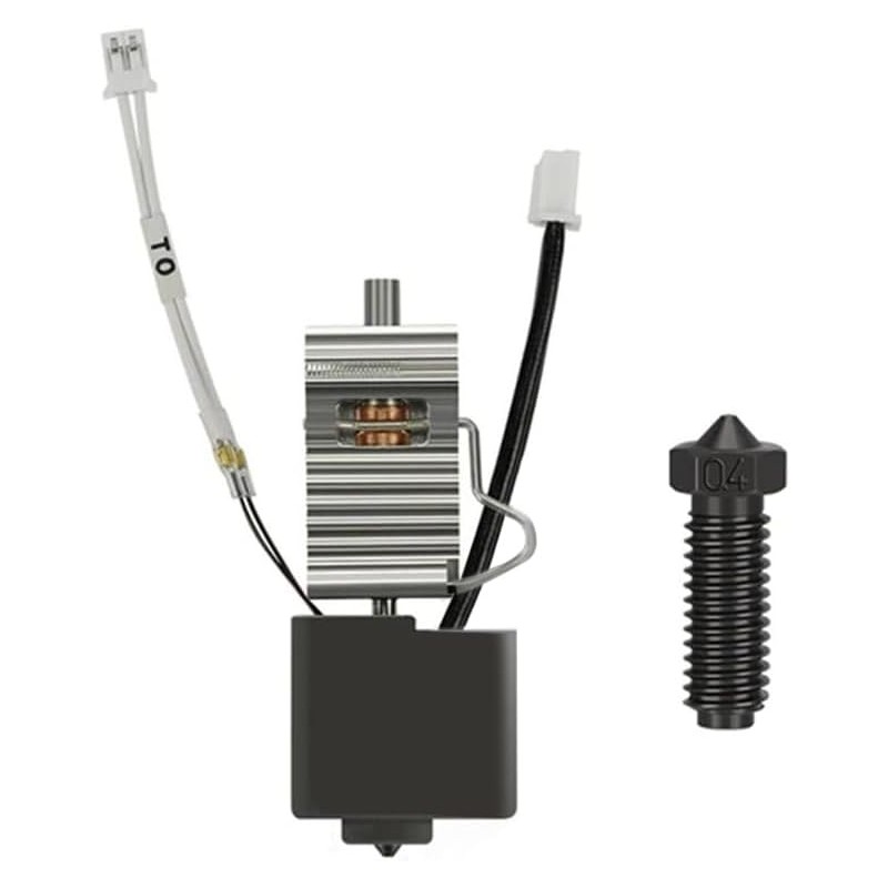 Hotend Anycubic Kobra 3 avec chaussette - 0,4mm laiton volcano