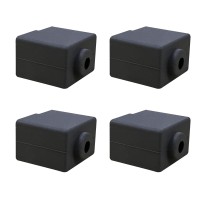 Lot de 4 chaussette Silicone Bloc Chauffe Anycubic Kobra 3 – Hotend 3D