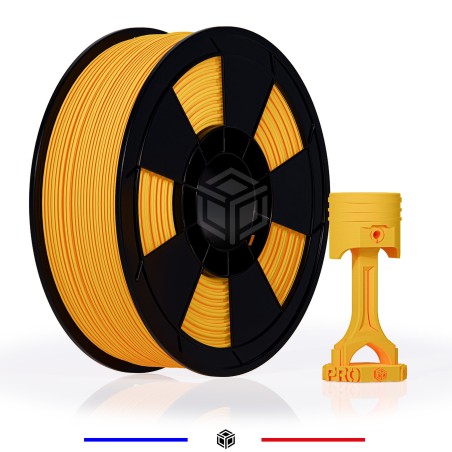 Filament 3D PETG G3D PRO® 1 Kg 1.75 mm Jaune Mat