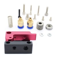 Kit MK8 extrudeuse Bowden main gauche Pour imprimante 3D Makerbot Kossel Mendel Prusa